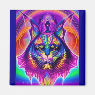 Íman ímã para gatos místicos