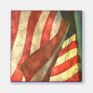 Íman Ímã patriótico da bandeira americana