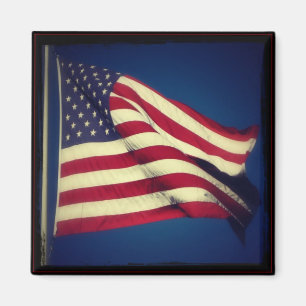 Íman Ímã patriótico da bandeira americana