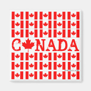 Íman Ímã patriótico de Canadá