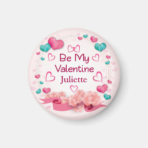 Íman Ímã Personalizado Be My Valentine