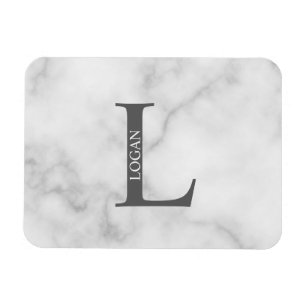 Íman Ímã Personalizado com Monograma e Nome