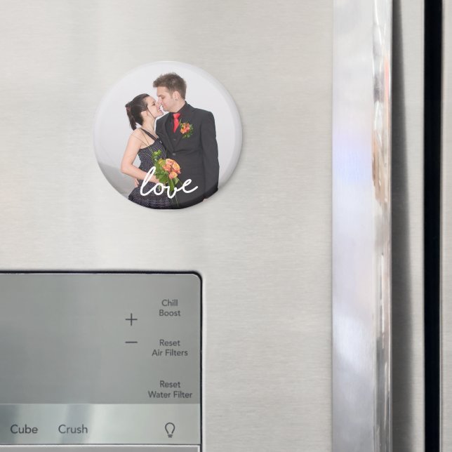 Íman Ímã Personalizado com Qualquer Foto de Amor (In Situ (Fridge))