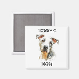 Íman Ímã Personalizado de Mãe de Cachorro | Presente Pe