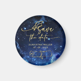 Íman Ímã Personalizado de Save the Date de Formatura