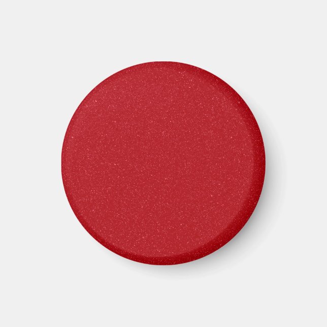Íman Ímã Personalizado de Textura Ruído Vermelho Tomate (Frente)