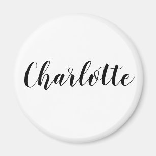 Íman Ímã Personalizado DIY Nome, Texto, Monograma e C