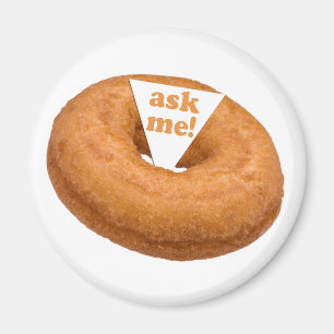 Íman ímã personalizado do Humor rosquinha