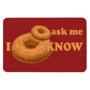 Íman ímã personalizado do Humor rosquinha