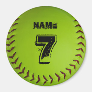 Íman Ímã personalizado do softball