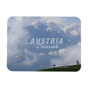 Íman ímã personalizado dos Alpes austríacos