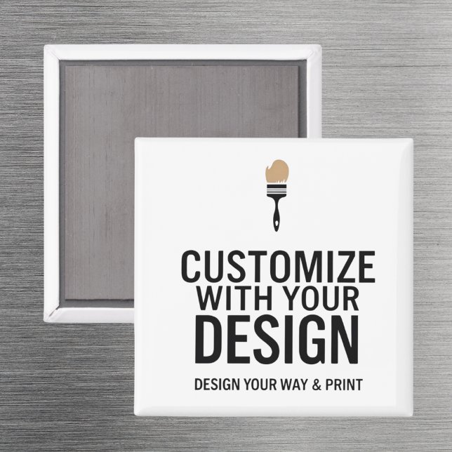 Íman Ímã Personalizado Empresa Marca (Criador carregado)