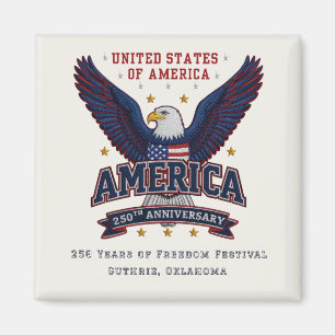 Íman Ímã personalizado para negócios americanos de 250 
