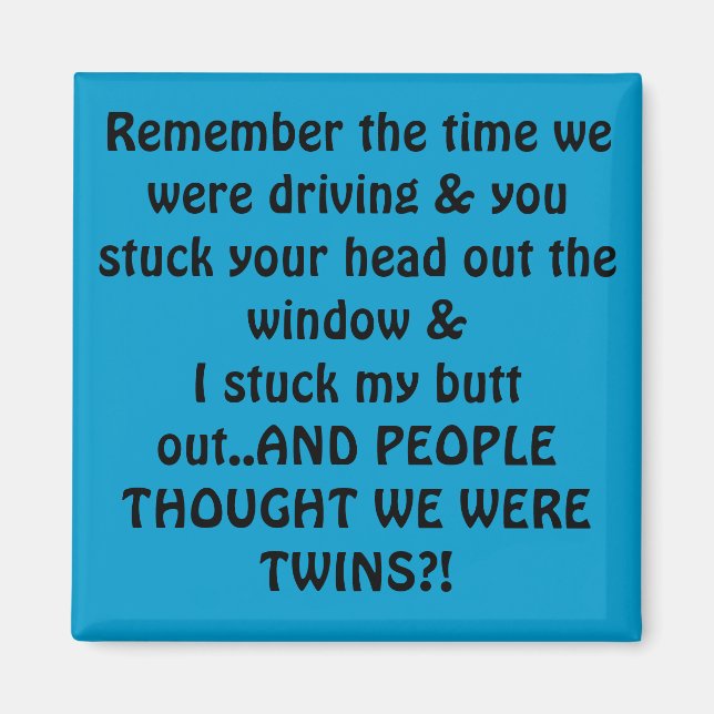 Íman ímã piada humor (Frente)