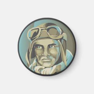 Íman Ímã piloto dos áss ásperos