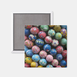 Íman Ímã pintado à mão do ovo da páscoa