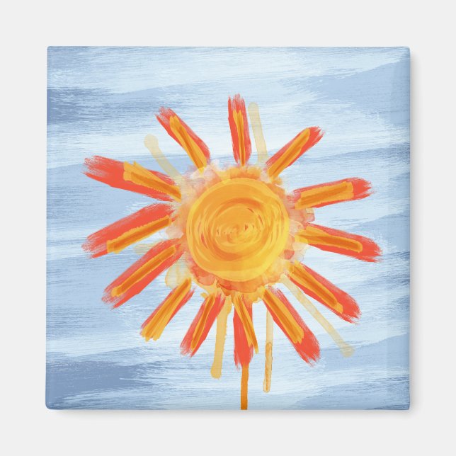 Íman Ímã, Pintura do Sol (Frente)