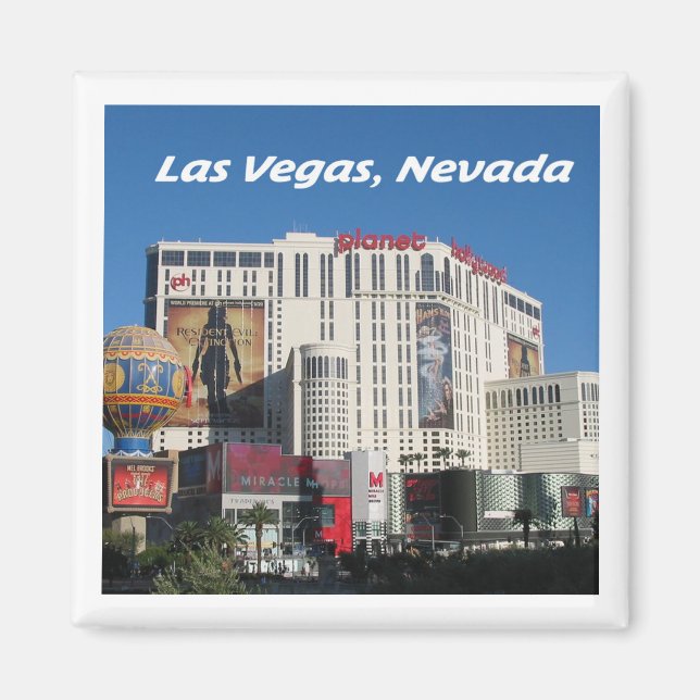 Íman imã - Planeta Hollywood em Las Vegas, Nevada (Frente)