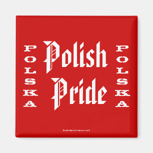 Íman Ímã polonês de Polska do orgulho