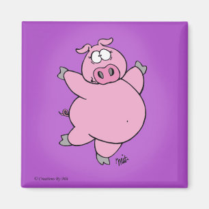 Íman Ímã Prancing do porco