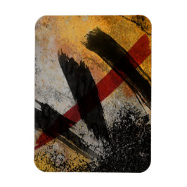 Íman Ímã Premium, A Cicatriz Pintura Abstrata Digital