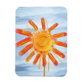 Íman Ímã Premium, Pintura do Sol