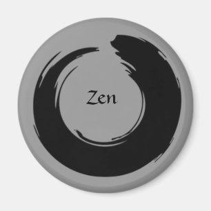 Íman Ímã preto/cinzento do zen