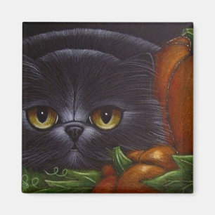Íman Ímã PRETO do CAT PERSA do FAT