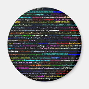 Íman Ímã preto do fundo de Los Angeles