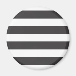 Íman Ímã preto e branco das listras