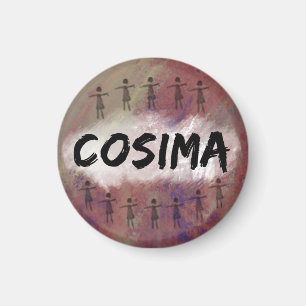 Íman Ímã preto órfão - Cosima