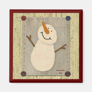 Íman Ímã primitivo do boneco de neve