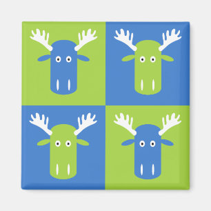 Íman Ímã principal do pop art dos alces