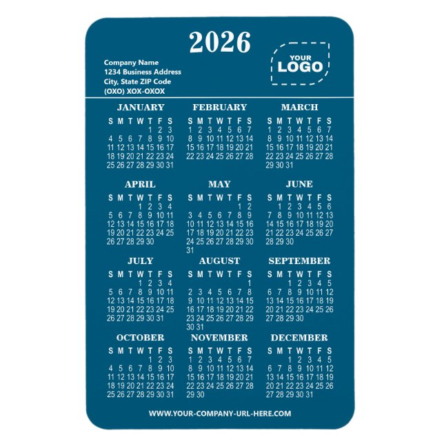 Íman Ímã Promocional Empresarial Personalizado 2026 (Vertical)