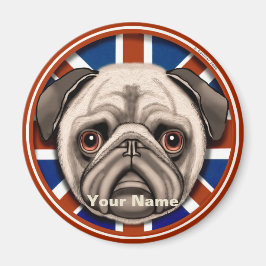 Íman ímã Pug da Inglaterra