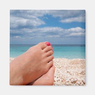 Íman Ímã quadrado das férias de verão