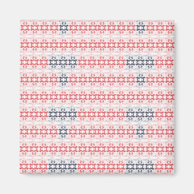 Íman Ímã Quadrado de 2 Polegadas (Frente)