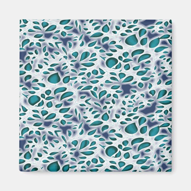 Íman Ímã Quadrado de 2 Polegadas (Frente)