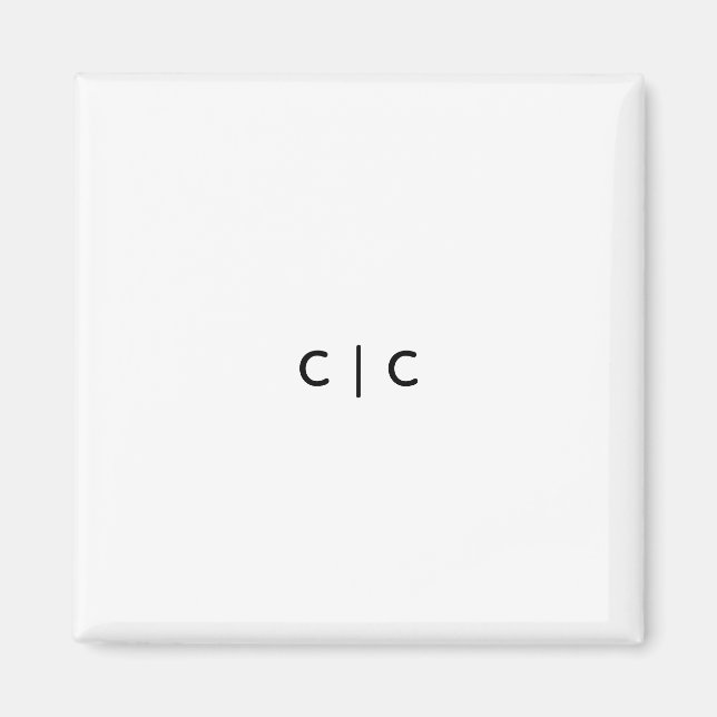 Íman Ímã Quadrado de 5 cm (Frente)