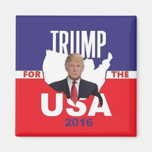 Íman Ímã quadrado de Donald Trump 2016