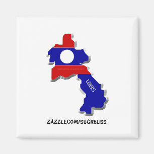Íman Ímã quadrado de Laos