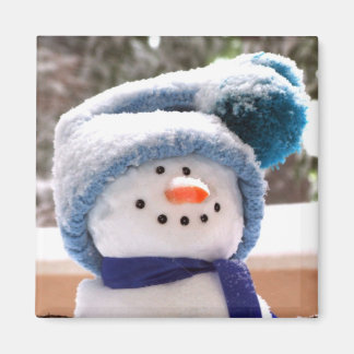 Íman Ímã Quadrado de Neve Fofo