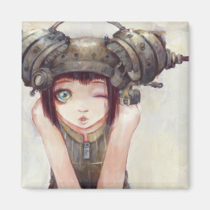 Íman Ímã quadrado do piscar os olhos