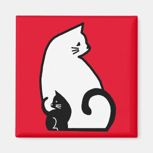 Íman Ímã quadrado dos gatos