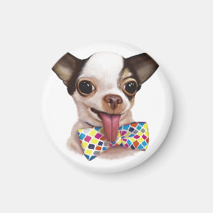 Íman Ímã rápido da chihuahua do menino do menino