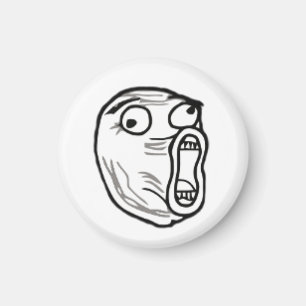Íman Ímã redondo 1 da cara de LOL