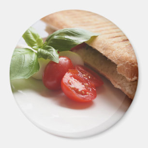 Íman Ímã redondo da comida italiana