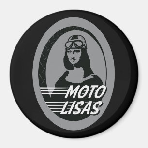 Íman Ímã redondo de Moto Lisas (vários tamanhos