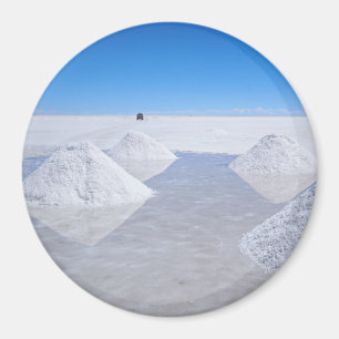 Íman Ímã redondo dos apartamentos de sal de Salar de