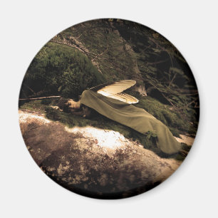 Íman Ímã redondo feericamente de sonho bonito das